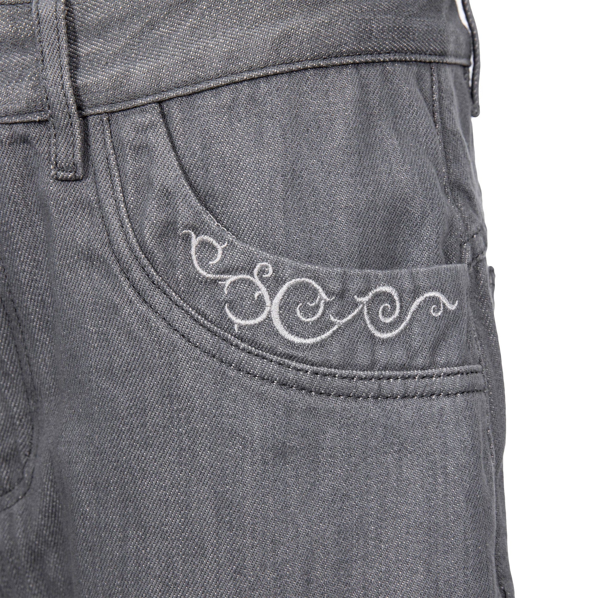 CATSSTAC Floral Embroidered Flared Jeans-Jeans-M-Free Shipping Leatheretro