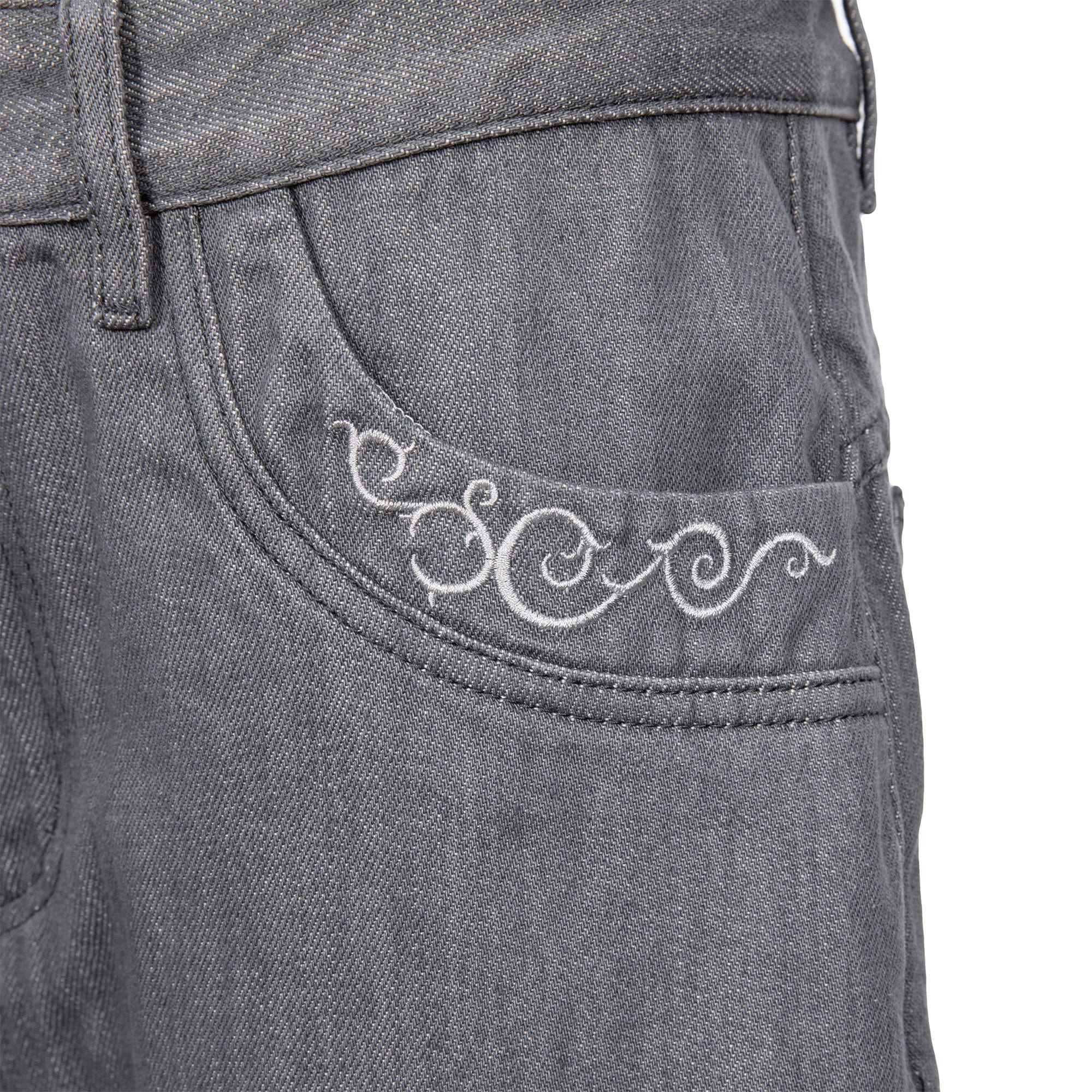 CATSSTAC Floral Embroidered Flared Jeans-Jeans-M-Free Shipping Leatheretro