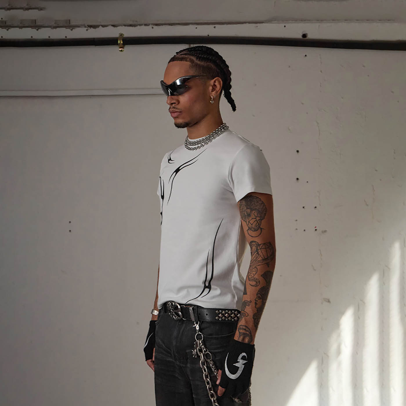 DND4DES The Rune T-Shirt-T Shirt-S-Black-Free Shipping Leatheretro