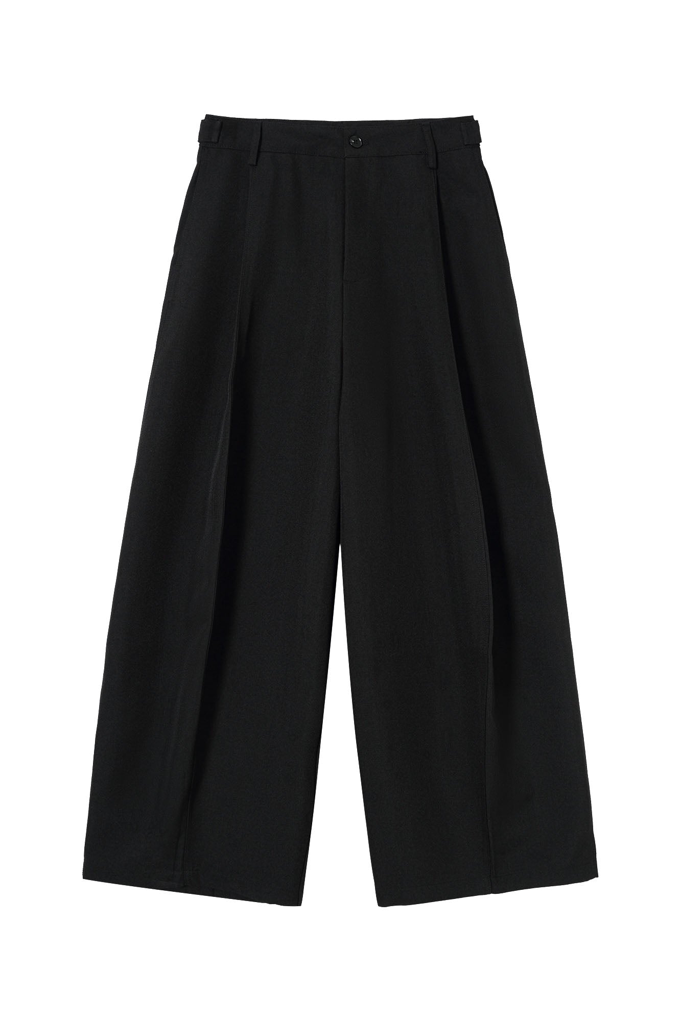 CLP Classic Pleats Oversized Pants-Pants-M-Brown-Free Shipping Leatheretro
