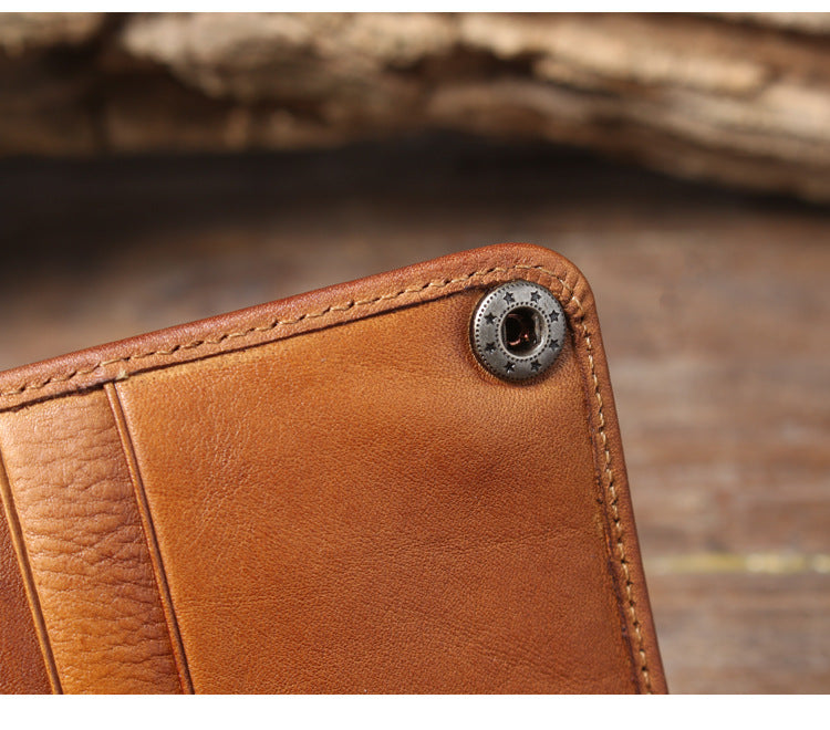 Multi-Functional Genuine Leather Long Wallet & Card Case-Handbags, Wallets & Cases-Coffee-Free Shipping Leatheretro