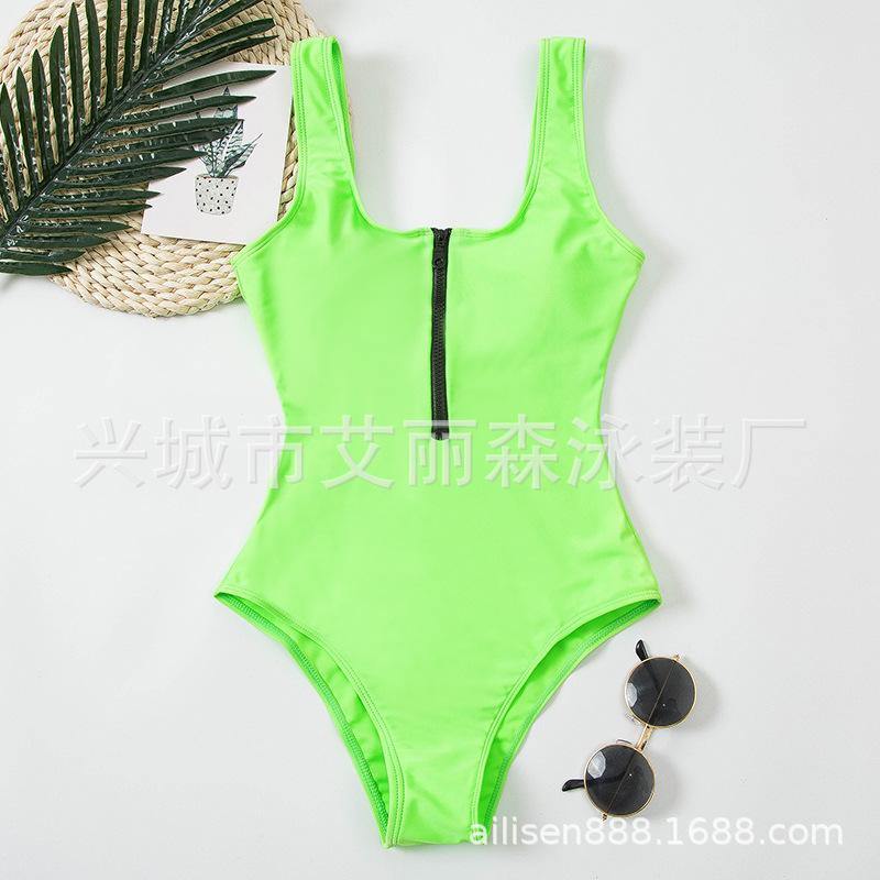 One Piece Summer Beach Swimsuits-Women Swimwear-22-S-Free Shipping Leatheretro