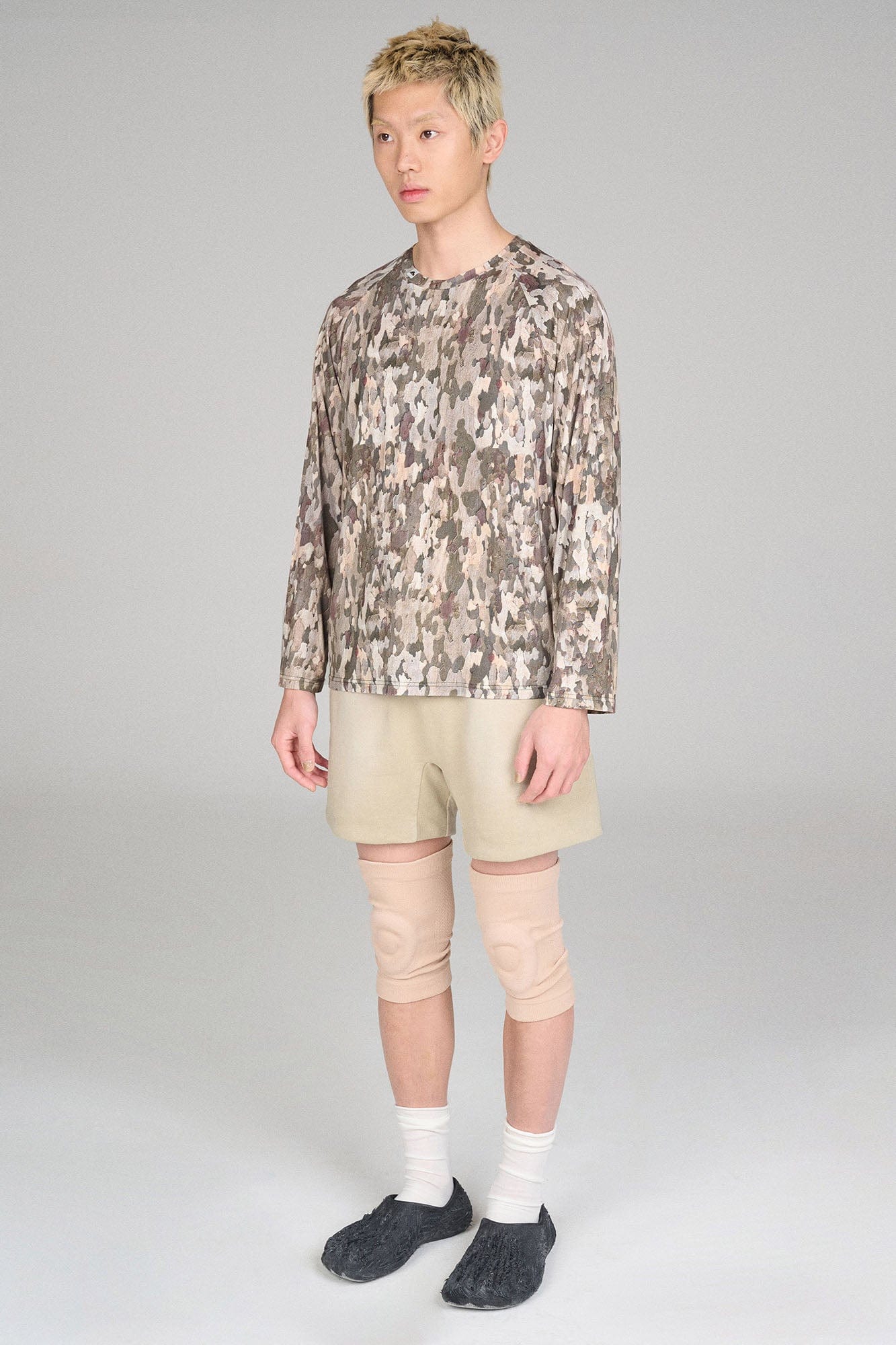 URBAN+FOREST Faded Drawstring Sweat Shorts-Shorts-S-Yellow-Free Shipping Leatheretro