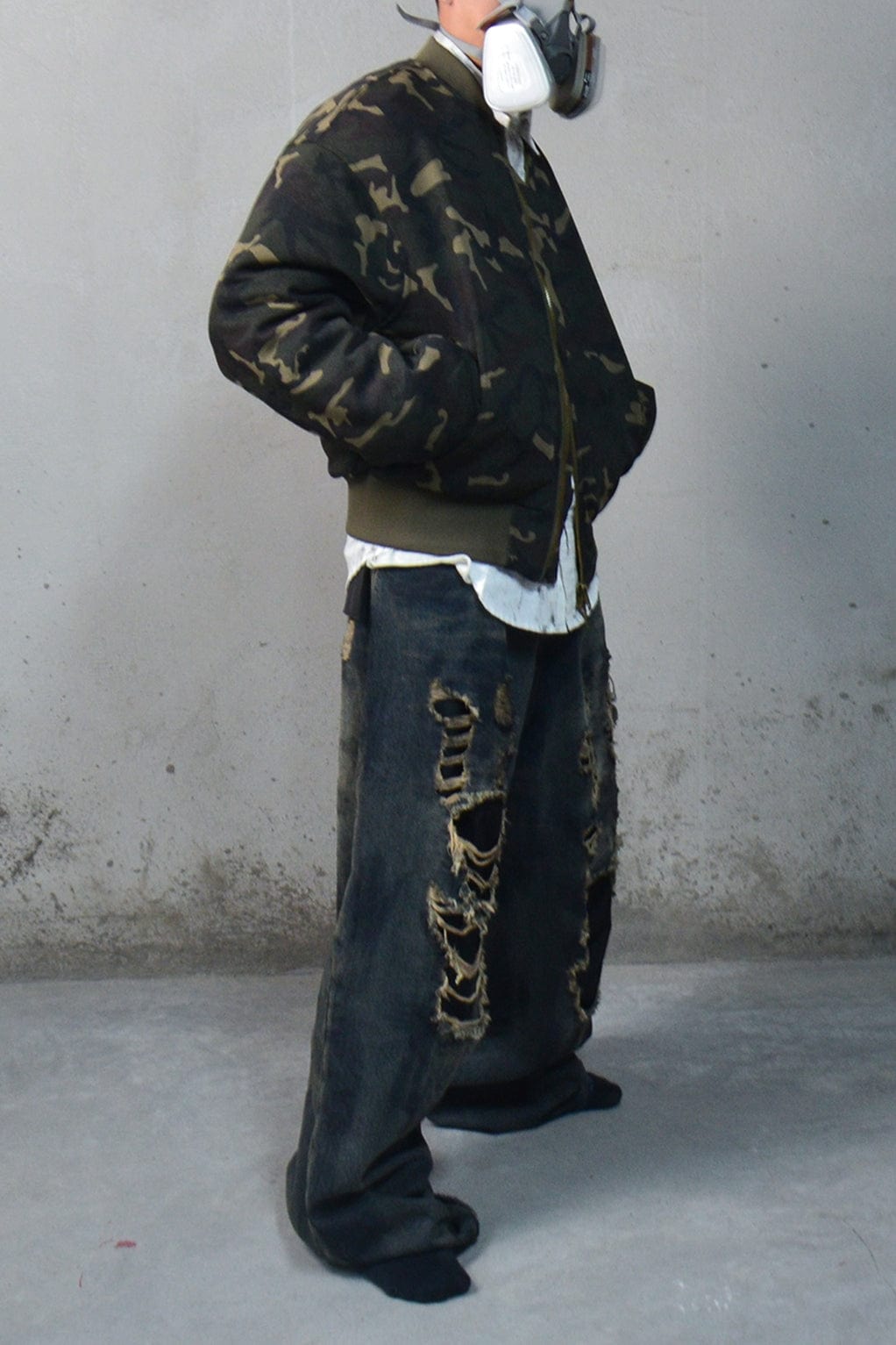 LUUUCAM Classic Camo Bomber Jacket-Jacket-S-Free Shipping Leatheretro