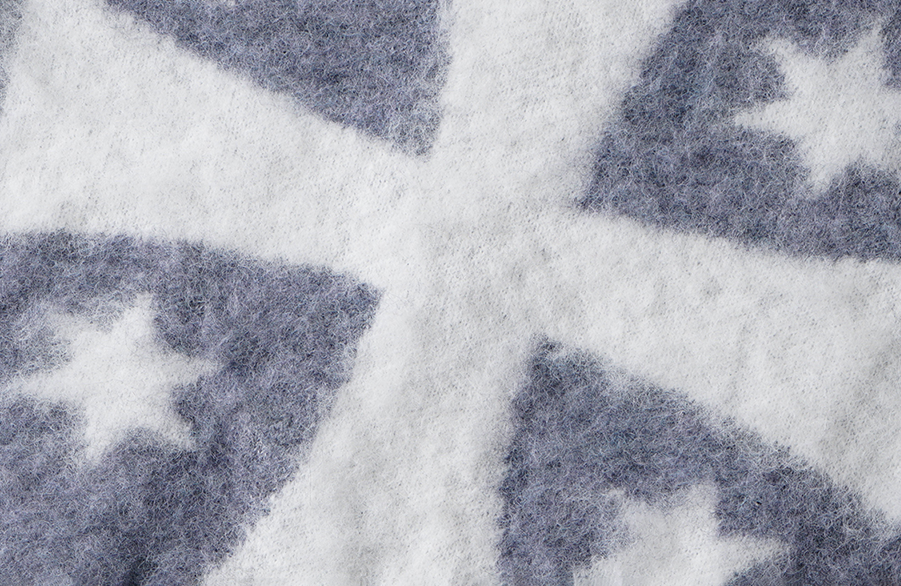 LUUUCAM Faux Mink Jacquard Dual-Zip Hooded Cardigan-Jacket-S-Free Shipping Leatheretro