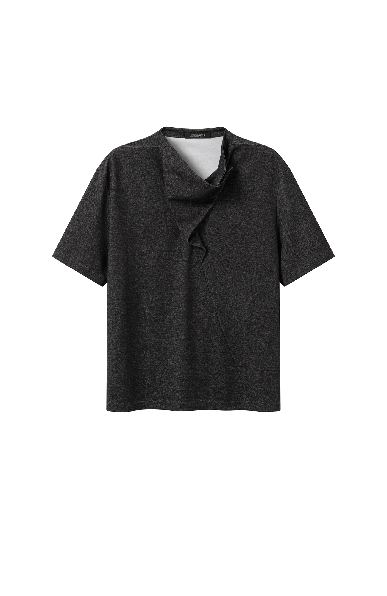 ALVNG AR ANTS Convertible Cowl-Neck Tee-T Shirt-S-Free Shipping Leatheretro