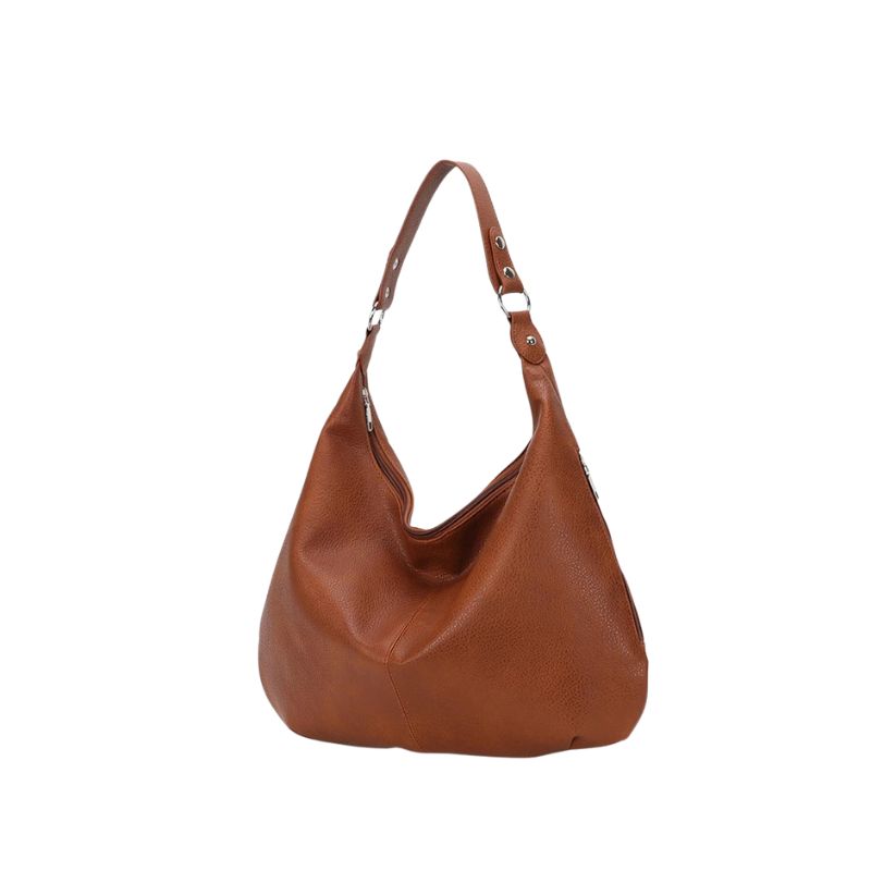 Fashion Hobo Bags for Women Soft Slouchy Bag-Tote Bag-Burgundy-Free Shipping Leatheretro