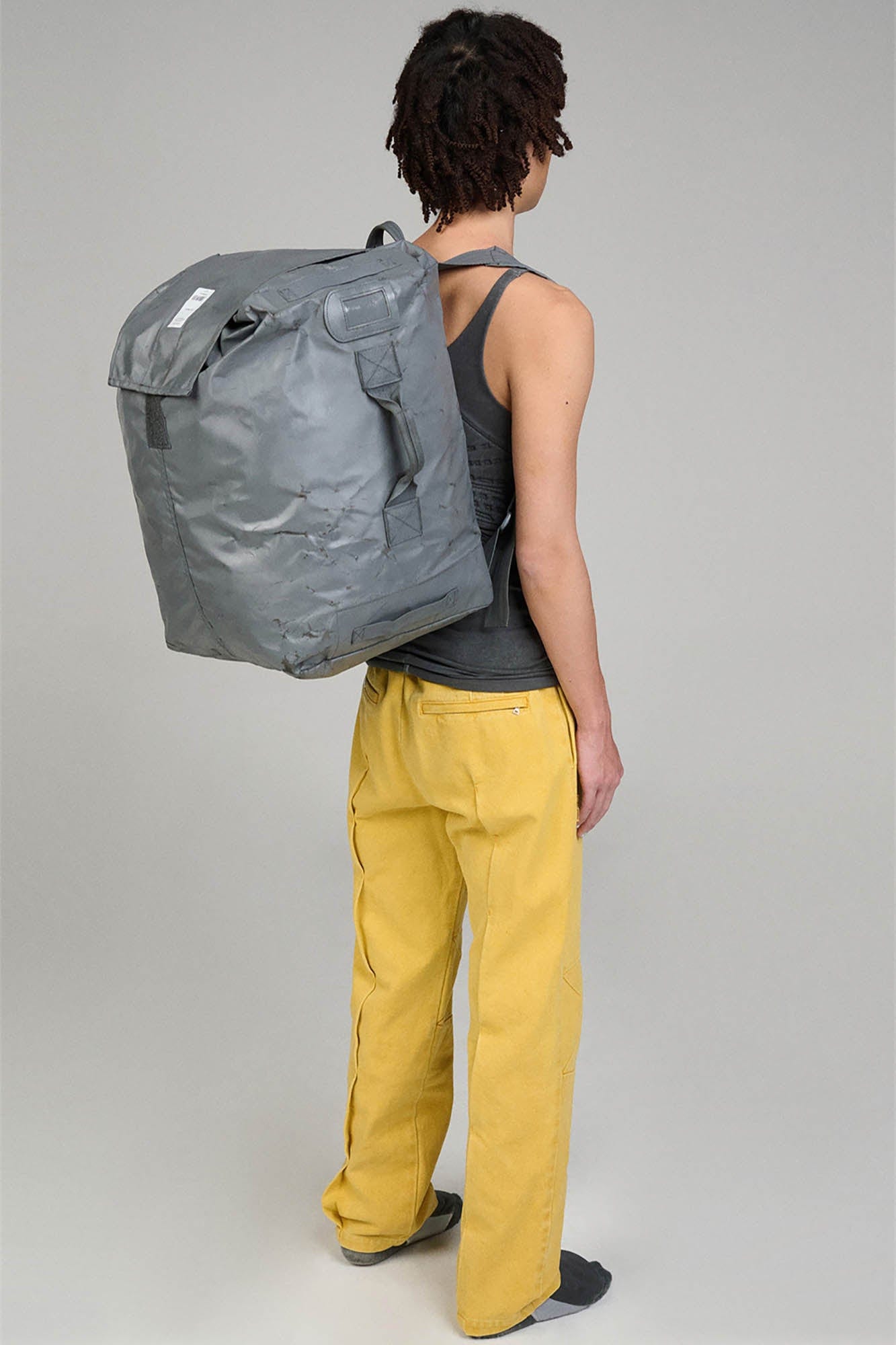 URBAN+FOREST Spliced Pleated Hunting Pants-Pants-S-Yellow-Free Shipping Leatheretro