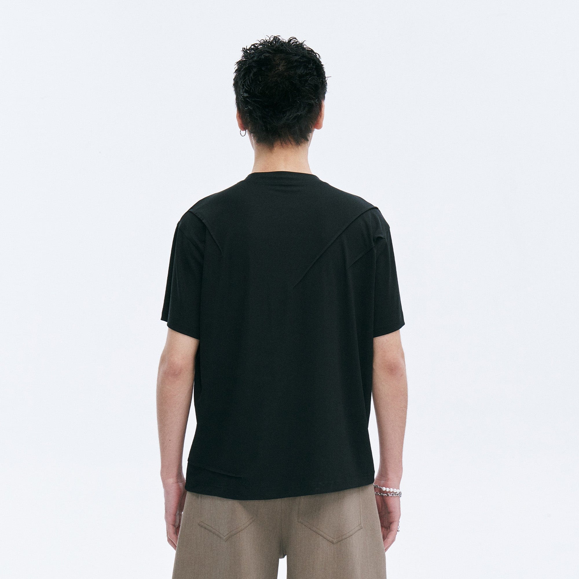 CATSSTAC Essential Scar-Stitch T-Shirts-T Shirt-M-Coffee-Free Shipping Leatheretro