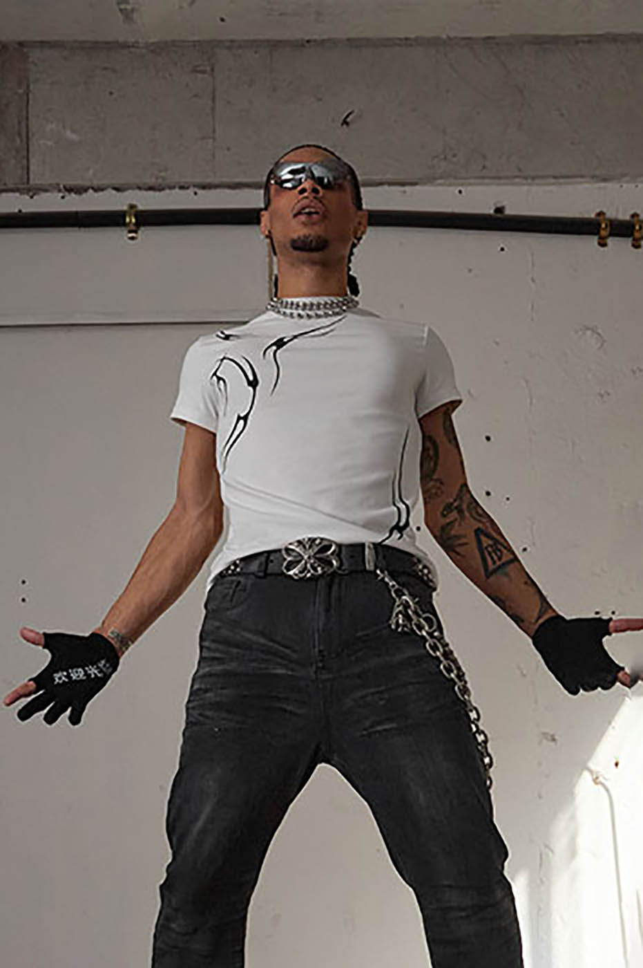 DND4DES The Rune T-Shirt-T Shirt-S-Black-Free Shipping Leatheretro