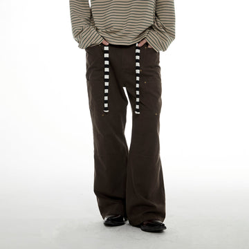 PASET Retro Utility Panel Pants-Pants-S / 29"-Free Shipping Leatheretro