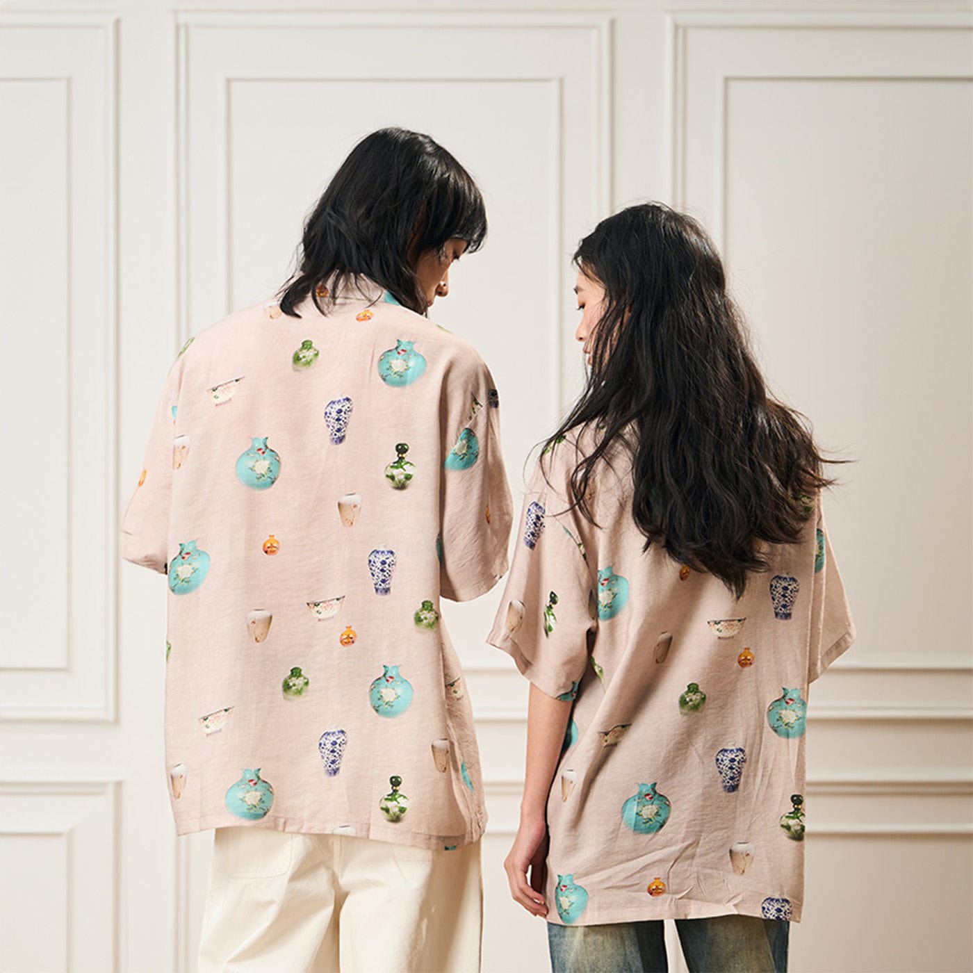 EPIC POETRY Porcelain Full-Print Half Shirt-Half shirt-S-Free Shipping Leatheretro