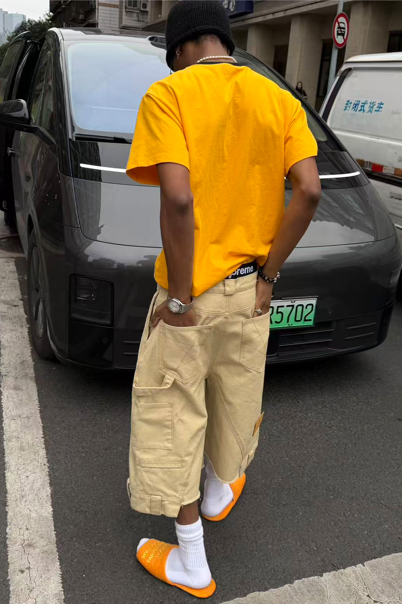 STEEPC Baggy Multi-Pocket Cargo Shorts-Shorts-S-Free Shipping Leatheretro