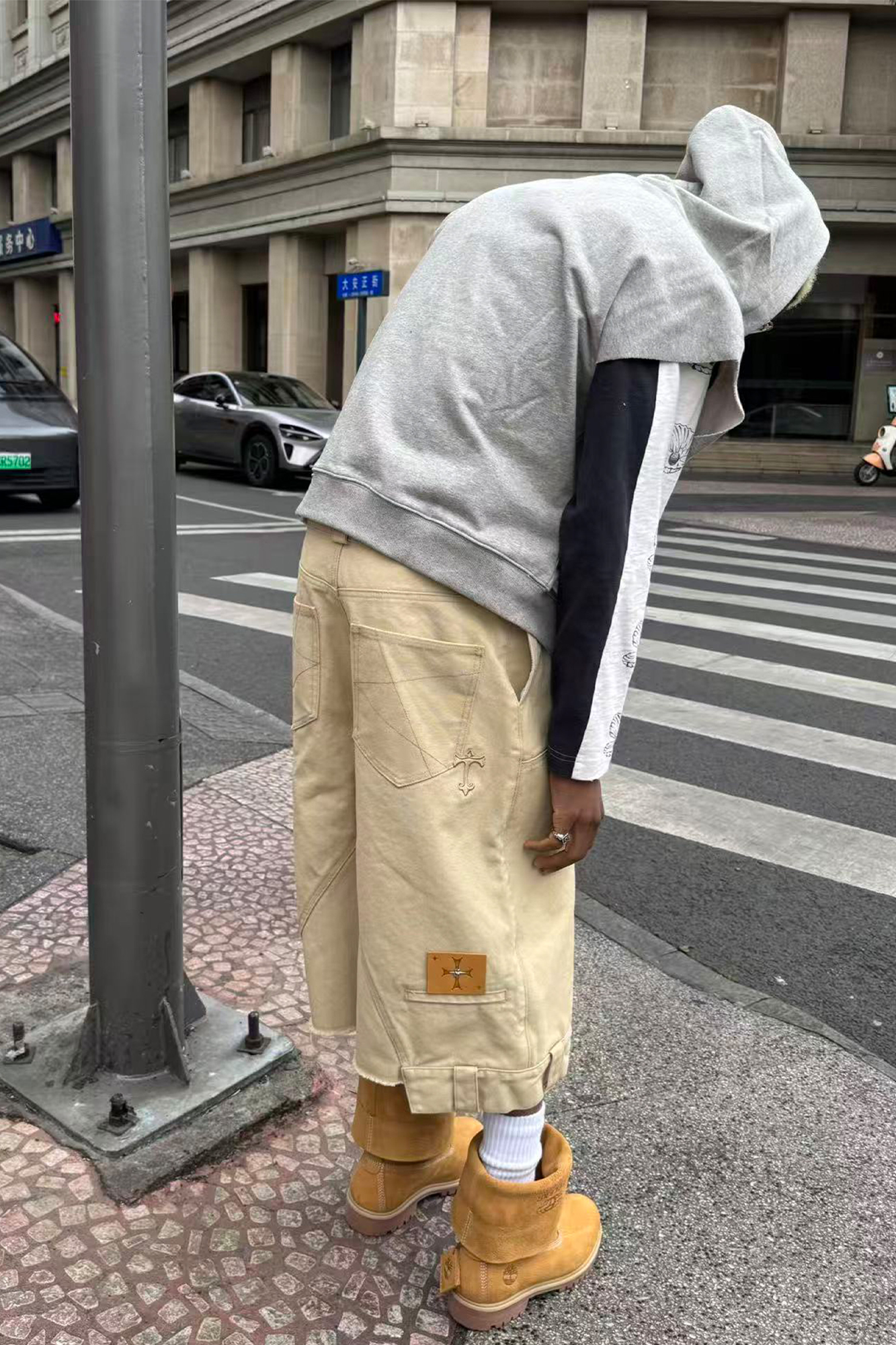 STEEPC Baggy Multi-Pocket Cargo Shorts-Shorts-S-Free Shipping Leatheretro