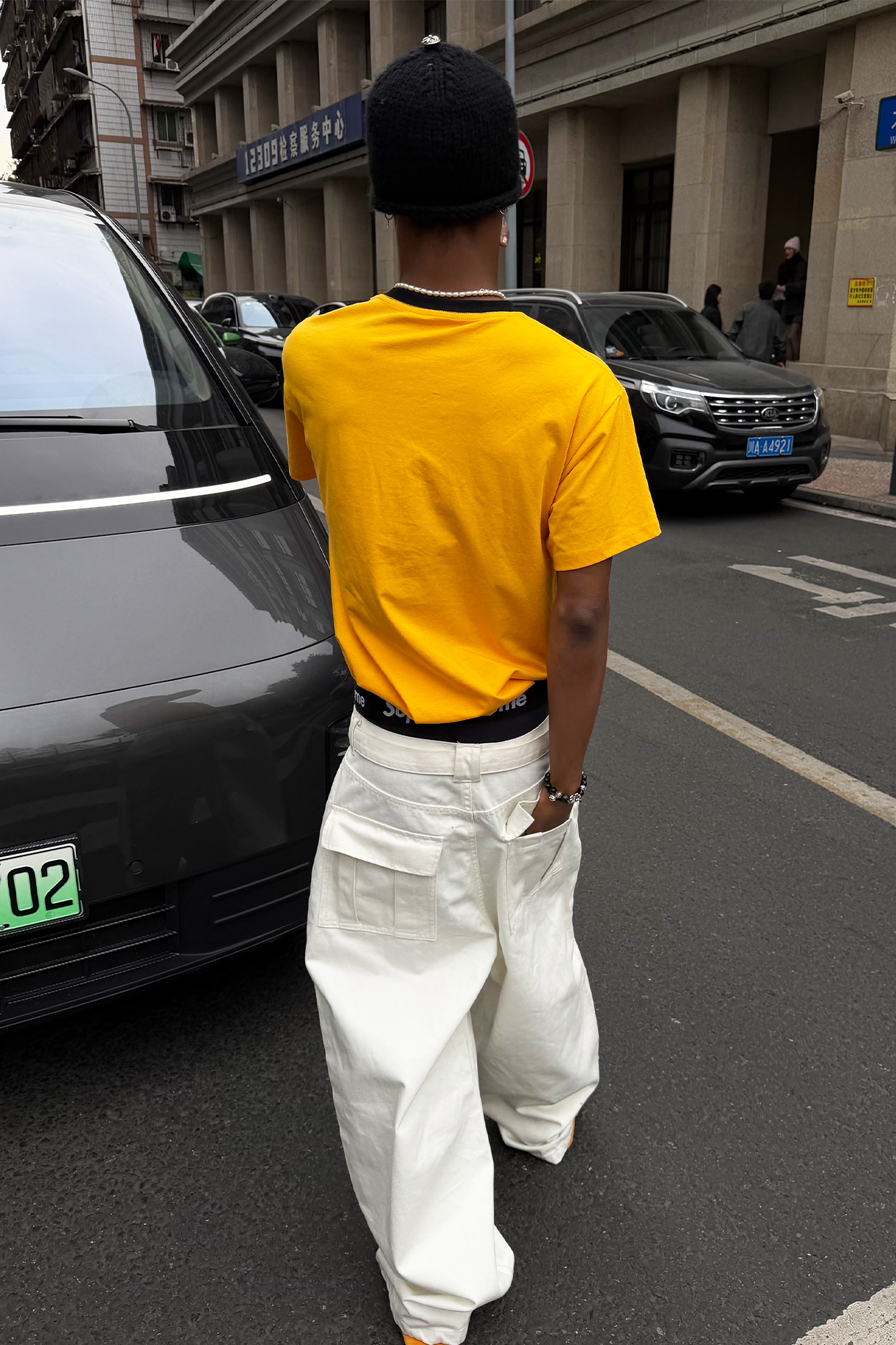 STEEPC Belted Baggy Utility Pants-Pants-S-Free Shipping Leatheretro