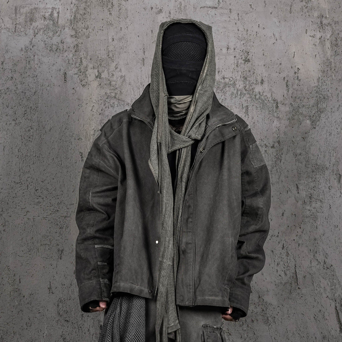 UNDERWATER Scavenger Heavyduty Mesh Oversized Jacket-Jacket-S-Free Shipping Leatheretro