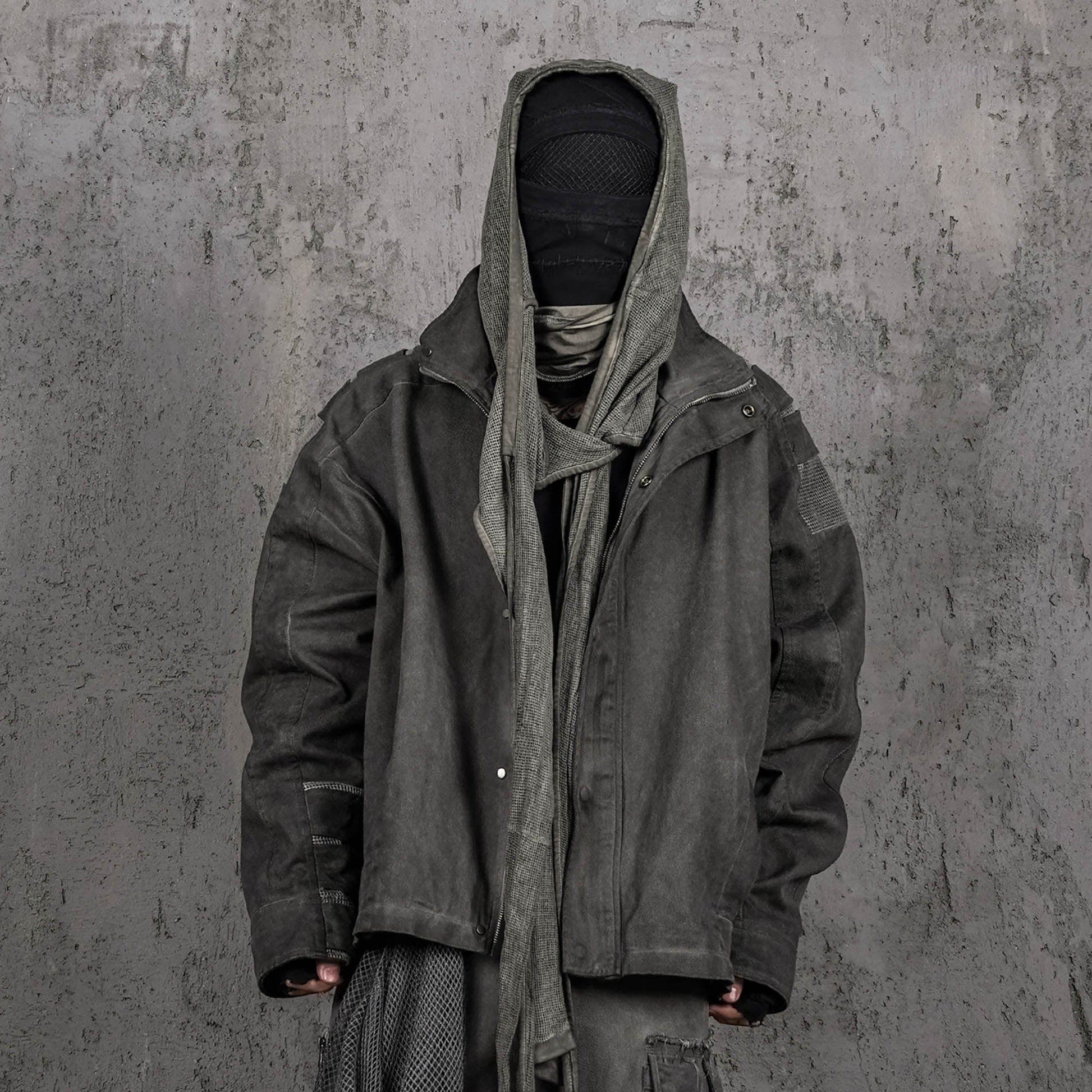 UNDERWATER Scavenger Heavyduty Mesh Oversized Jacket-Jacket-S-Free Shipping Leatheretro