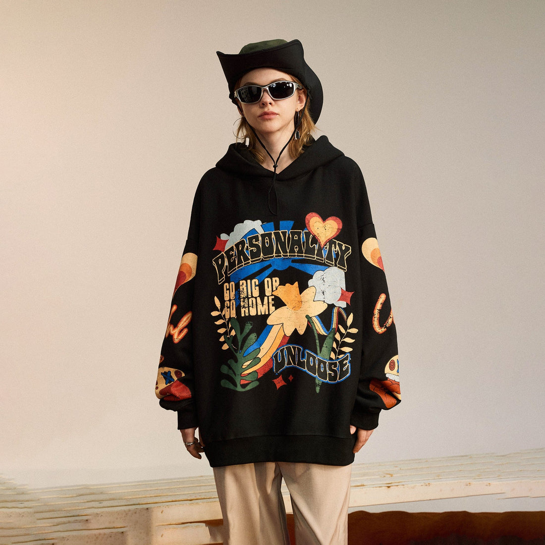 OVDY The Color Dopamine Hoodie-Hoodie-S-Free Shipping Leatheretro