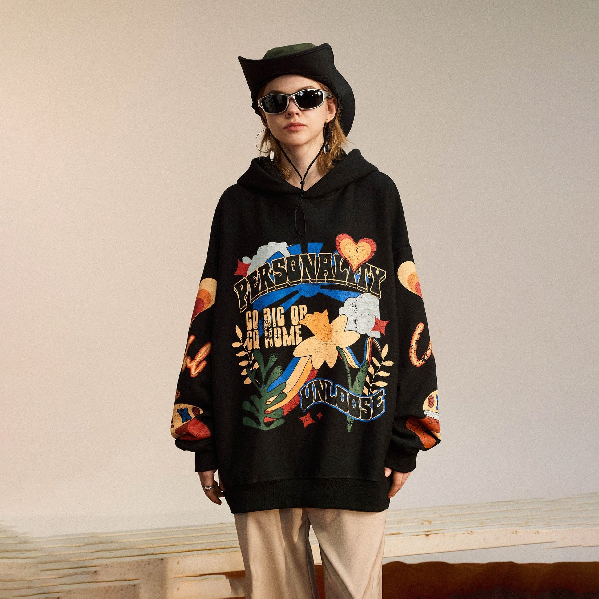 OVDY The Color Dopamine Hoodie-Hoodie-S-Free Shipping Leatheretro