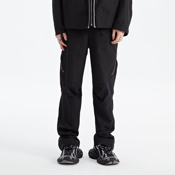ORGANIC EMOTION Splash-Proof Zippered Paratrooper Pants-Pants-S-Free Shipping Leatheretro