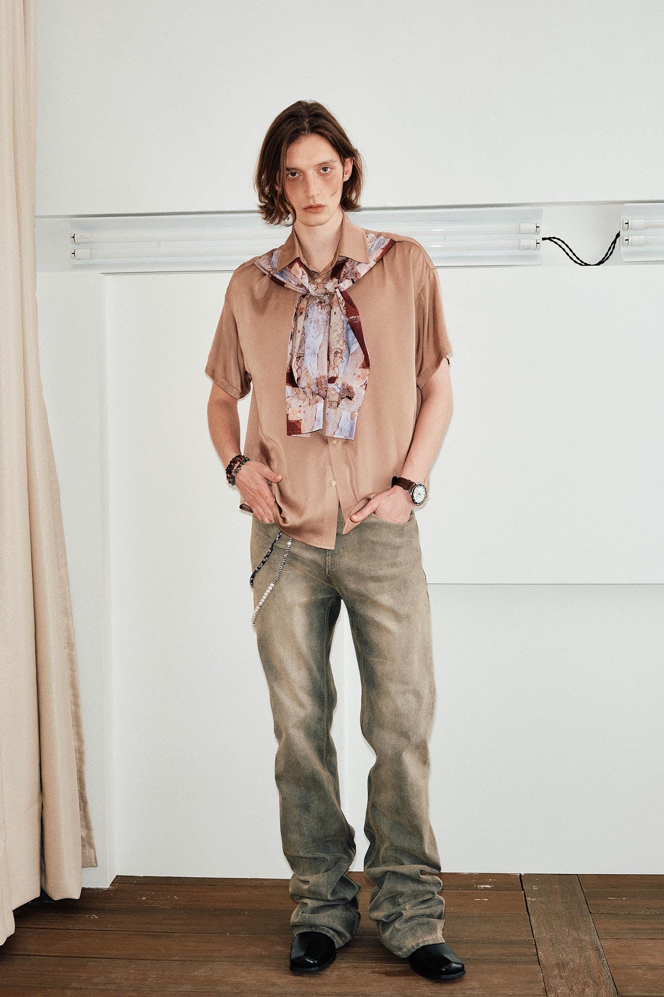 KREATE Classic Washed Straight Jeans-Jeans-S-Blue-Free Shipping Leatheretro