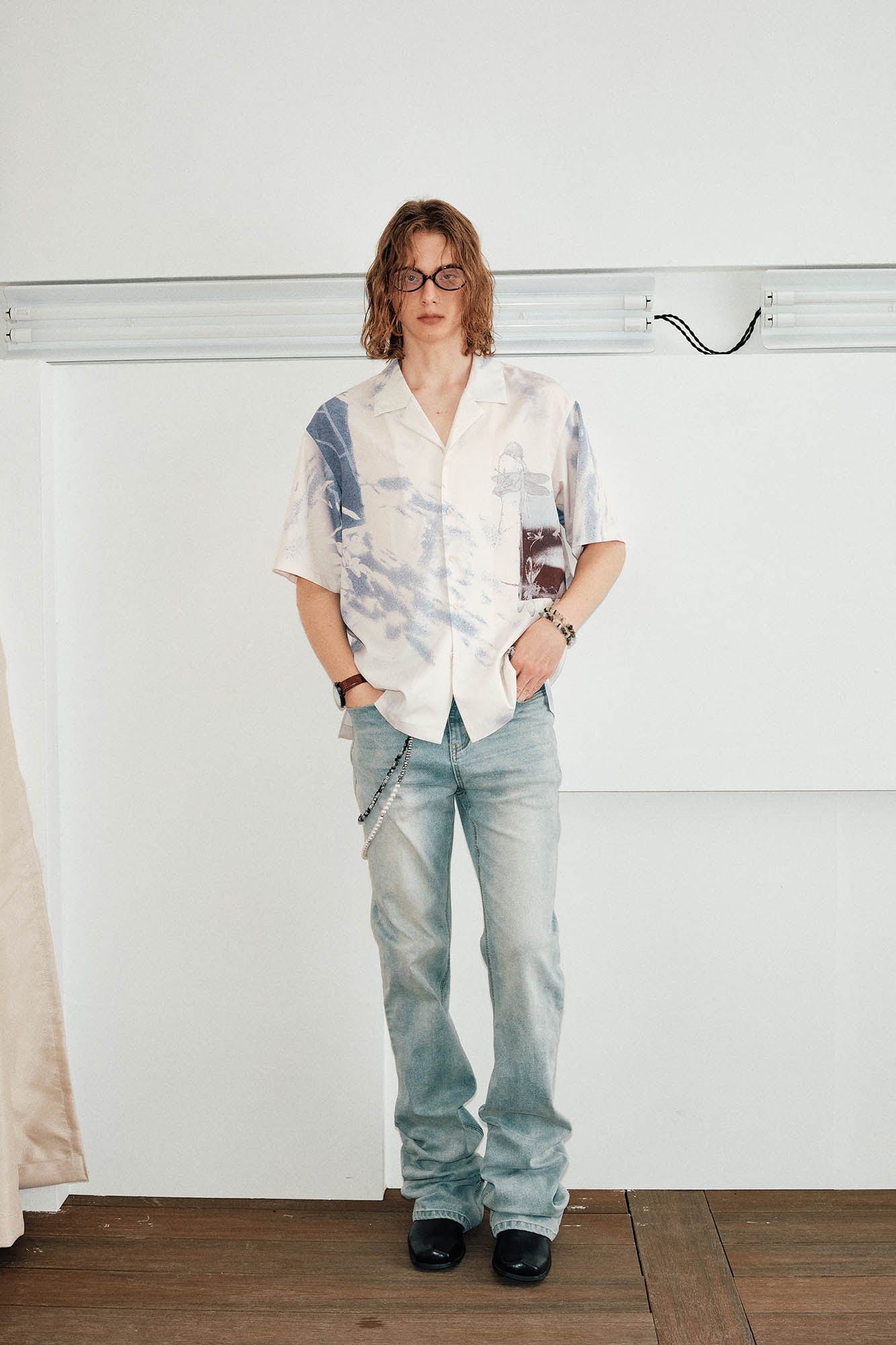 KREATE Classic Washed Straight Jeans-Jeans-S-Blue-Free Shipping Leatheretro