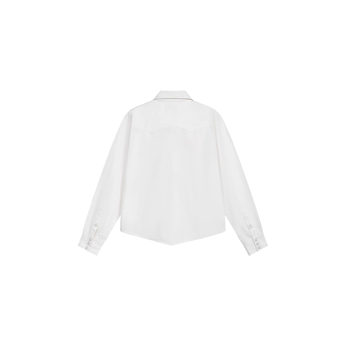 NOTHINGNESS WORLD Snake Graphic Layered-Collar Denim Shirt-Shirt-S-Free Shipping Leatheretro