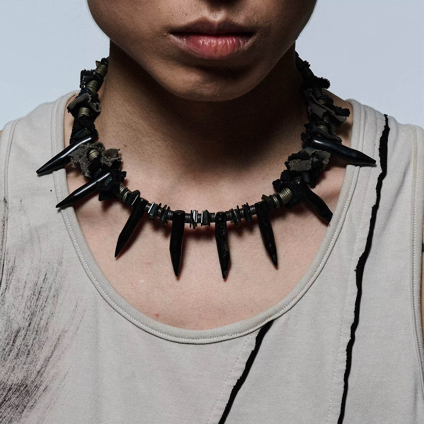 ILLUSORY x FLYERRER The Buds Detachable Tassel Necklace-Necklace-Standard (15 INCHES to 18.5 INCHES)-Free Shipping Leatheretro