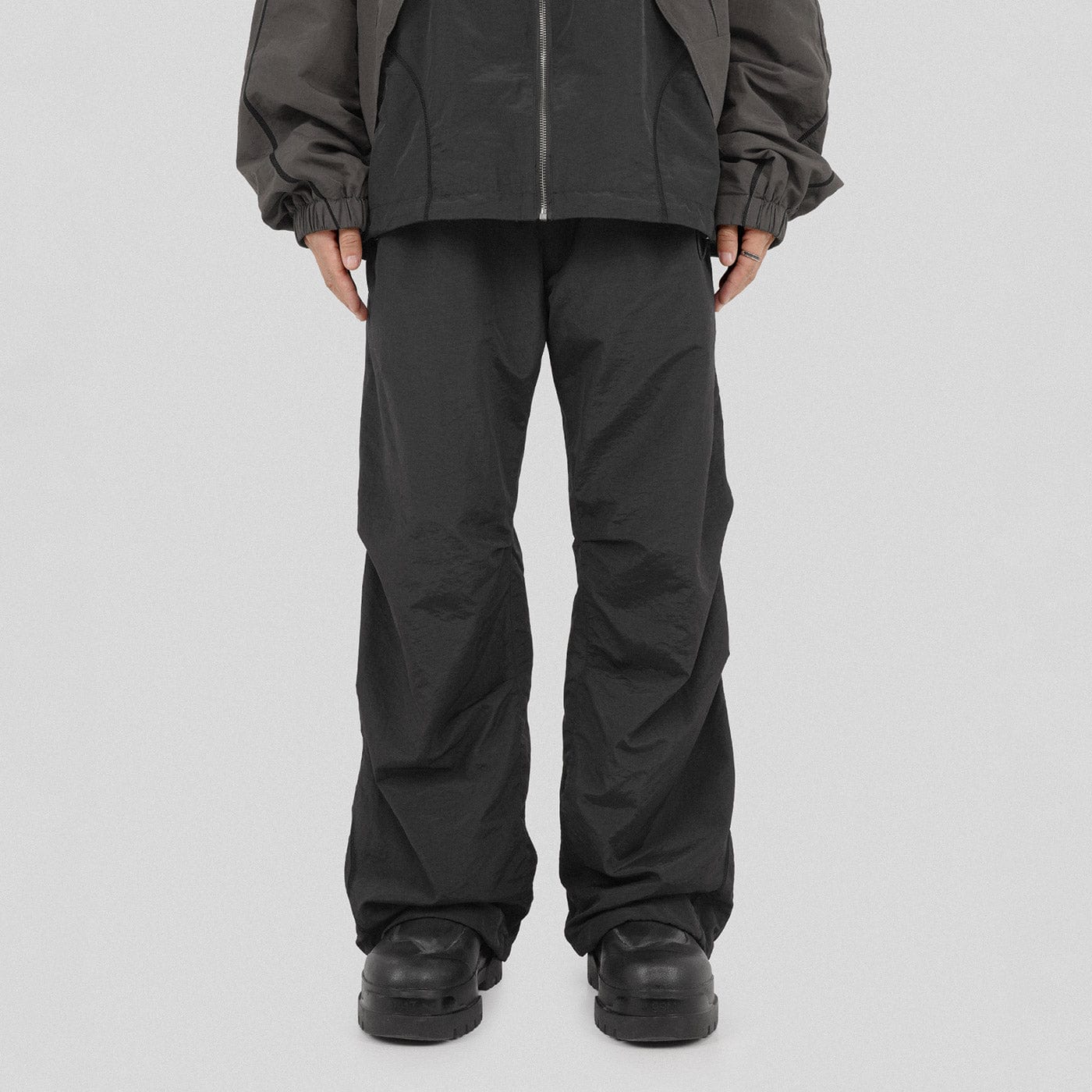 UNDERWATER Wasteland Spliced Pants-Pants-S-Free Shipping Leatheretro