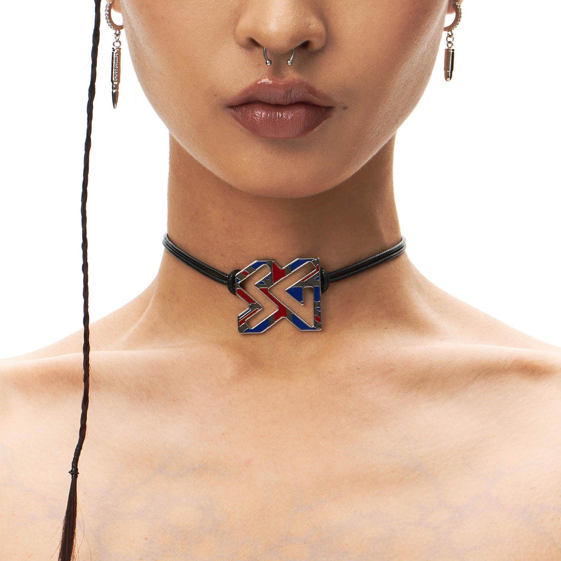 SCHWARZGOLD SG Rope Choker-Necklace-One Size-Free Shipping Leatheretro