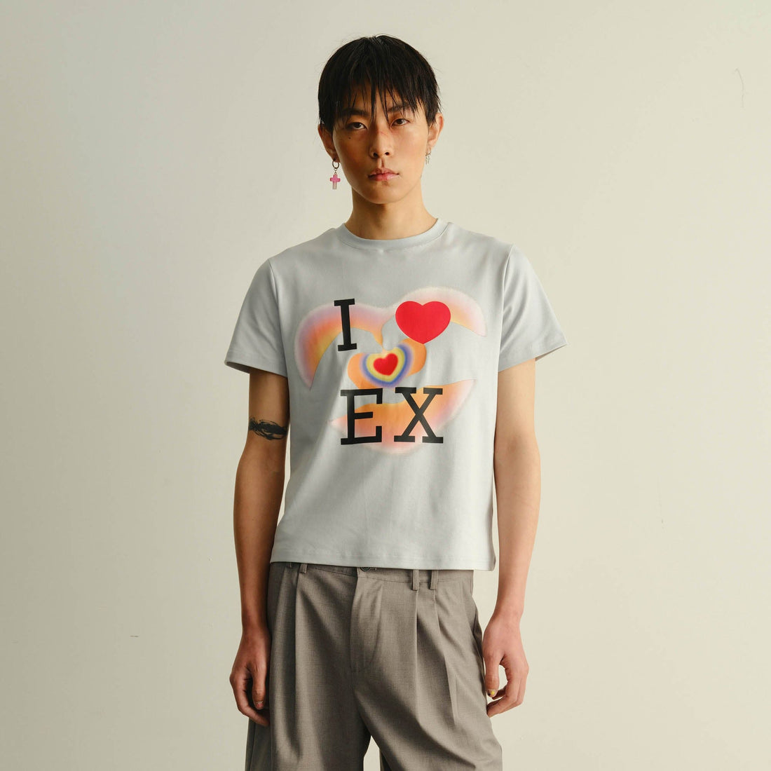 KADAKADA I Love EX T-Shirt-T Shirt-S-Free Shipping Leatheretro