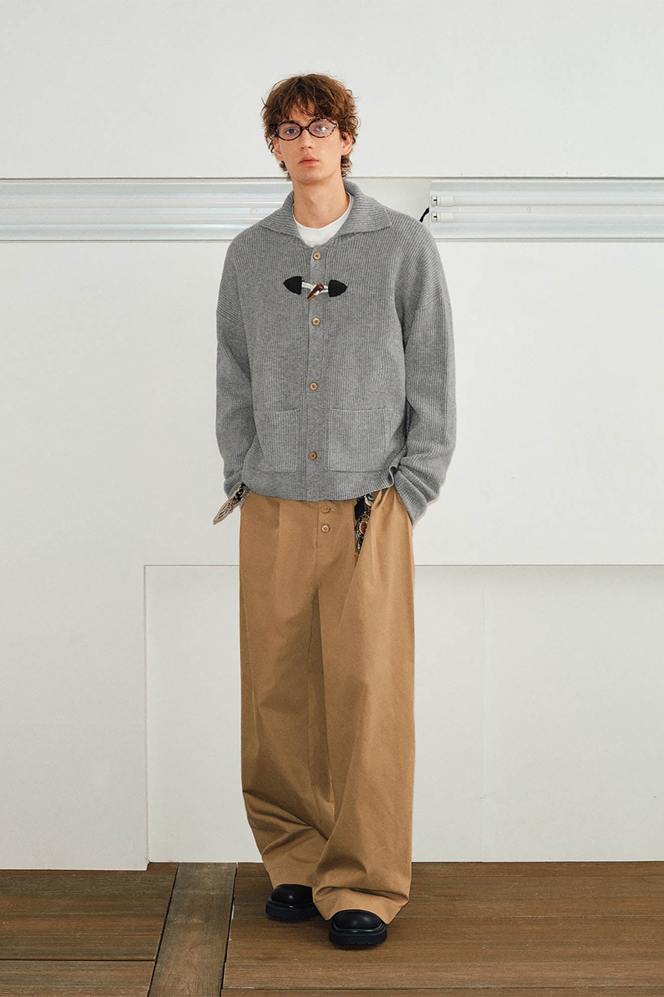 KREATE Toggle Button Knit Cardigan-Jacket-S-Free Shipping Leatheretro