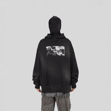 UNDERWATER The Deluge Hoodie-Hoodie-S-Free Shipping Leatheretro