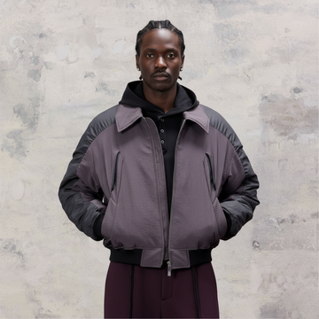 ALVNG AR ANTS Tucked Pleats Saber Sleeve Jacket-Jacket-S (Preorder)-Free Shipping Leatheretro