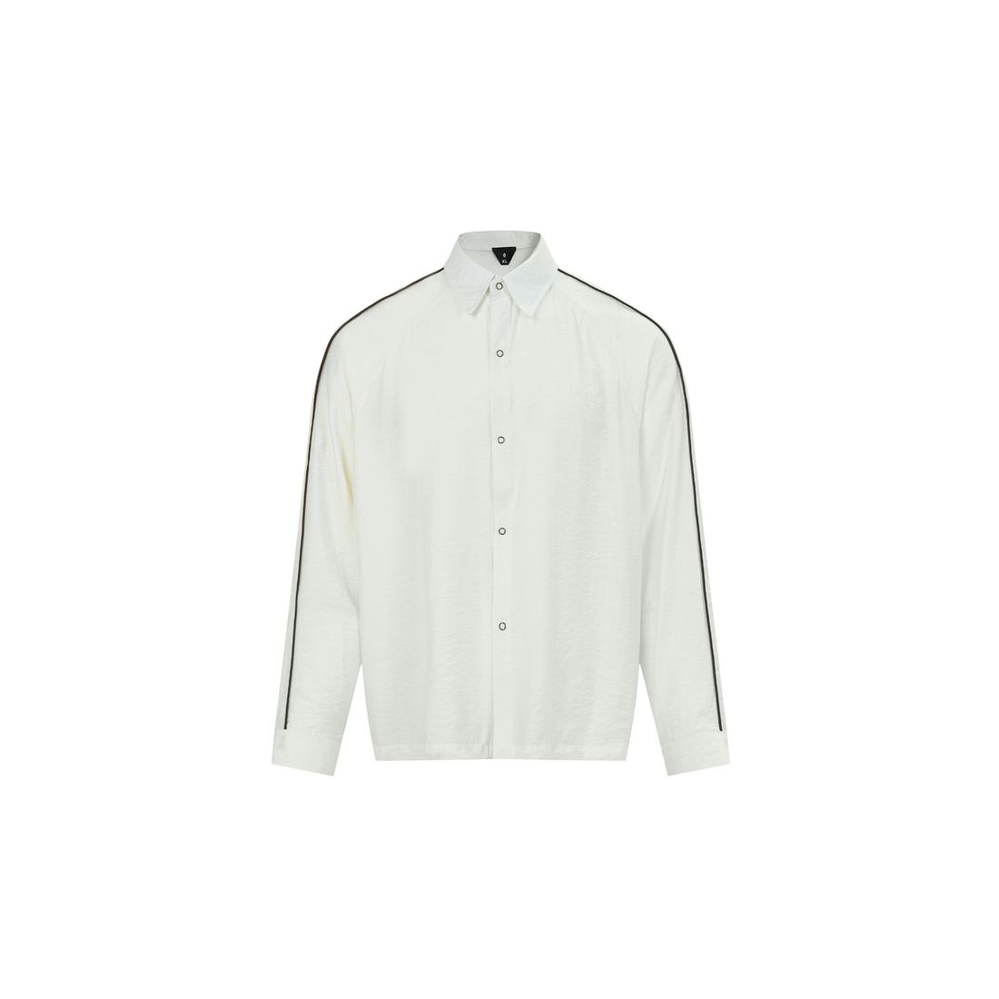 OVDY Minimal Stripe Long-Sleeve Shirt-Shirt-S-Blue-Free Shipping Leatheretro