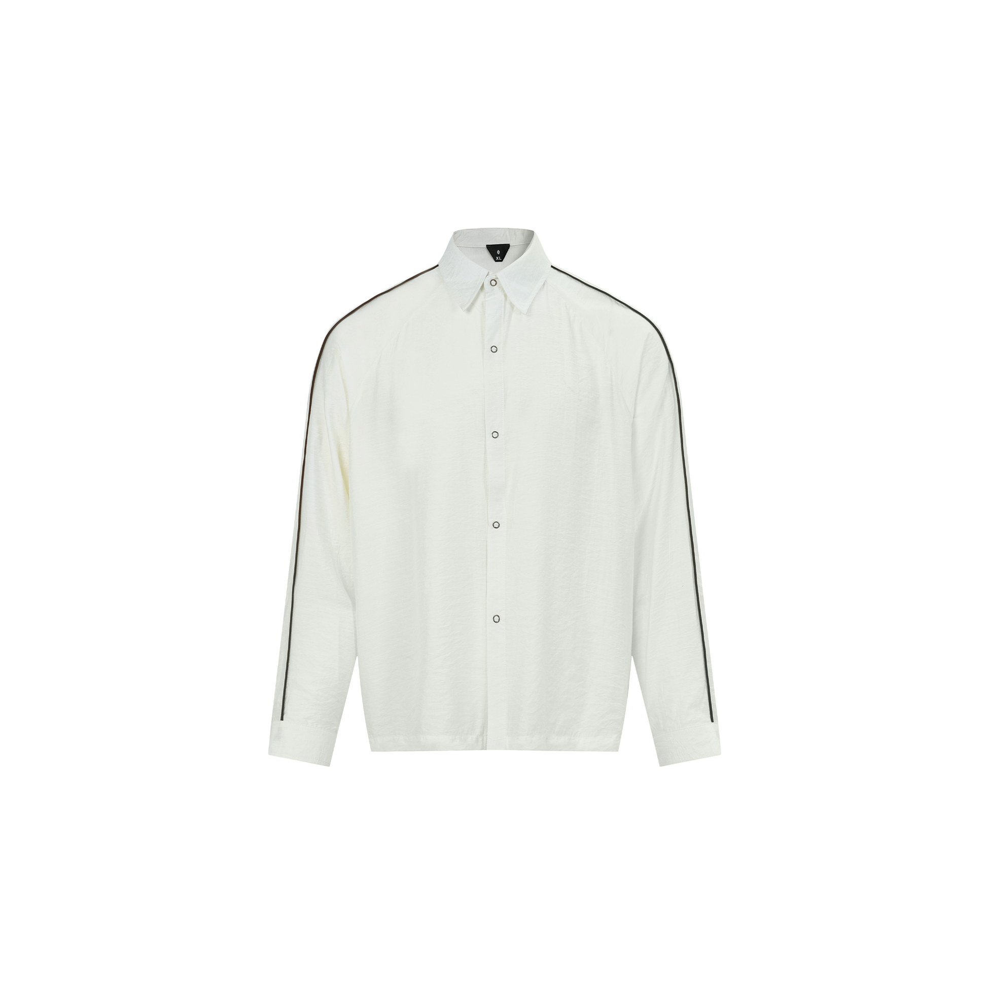OVDY Minimal Stripe Long-Sleeve Shirt-Shirt-S-Blue-Free Shipping Leatheretro