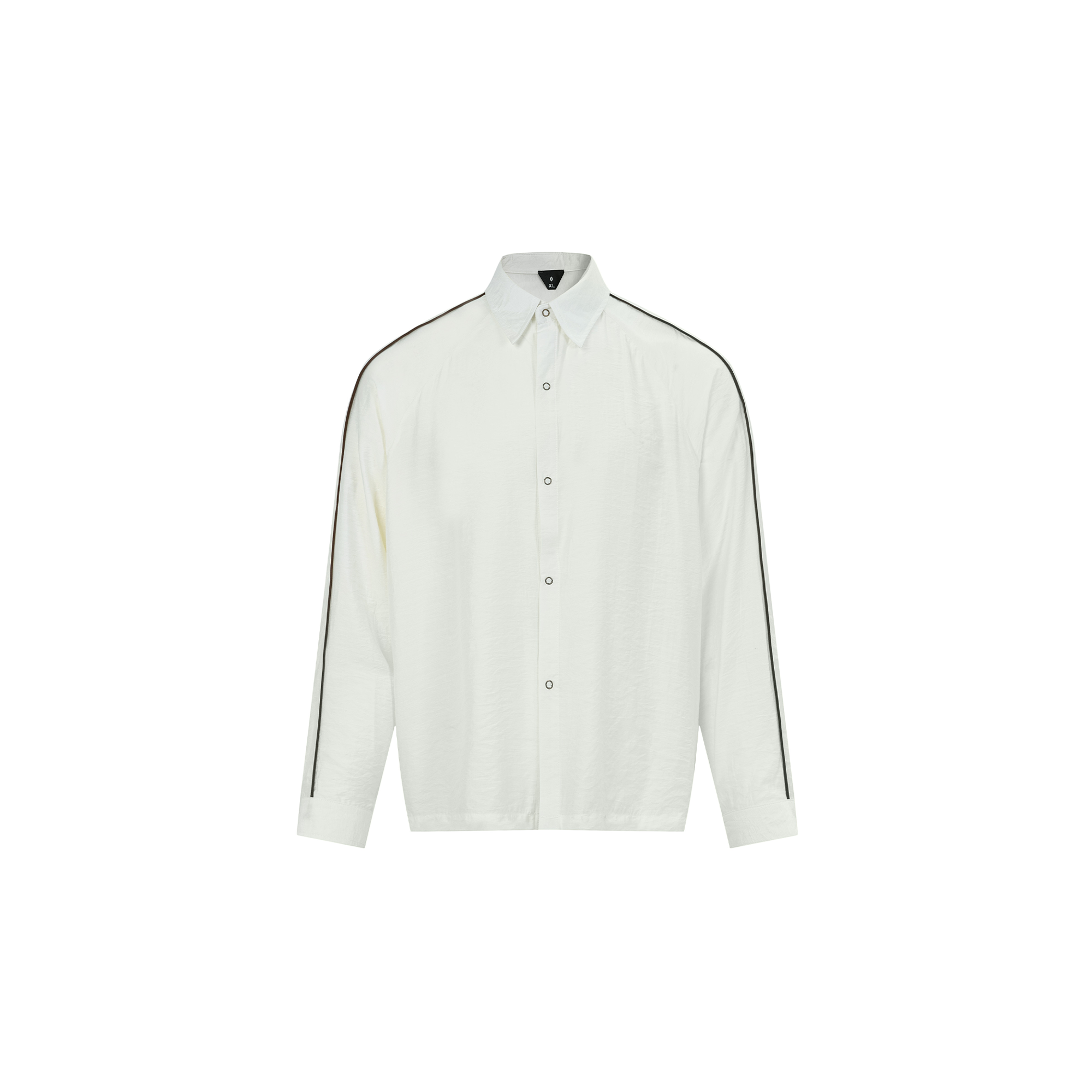 OVDY Minimal Stripe Long-Sleeve Shirt-Shirt-S-Blue-Free Shipping Leatheretro