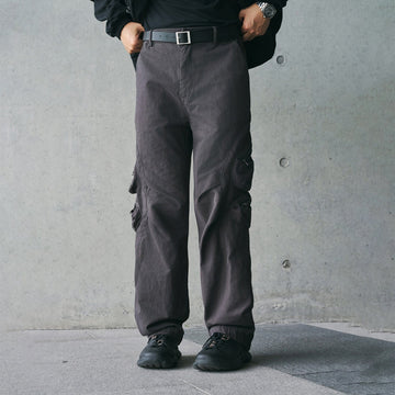 ENSHADOWER Modern Pleated Zipper Tactical Cargo-Pants-S-Free Shipping Leatheretro