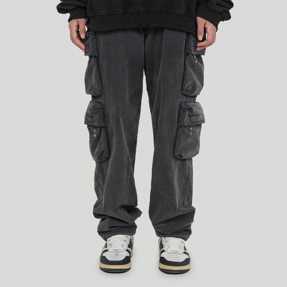 UNDERWATER Multi-pockets Utility Pants-Pants-S-Free Shipping Leatheretro