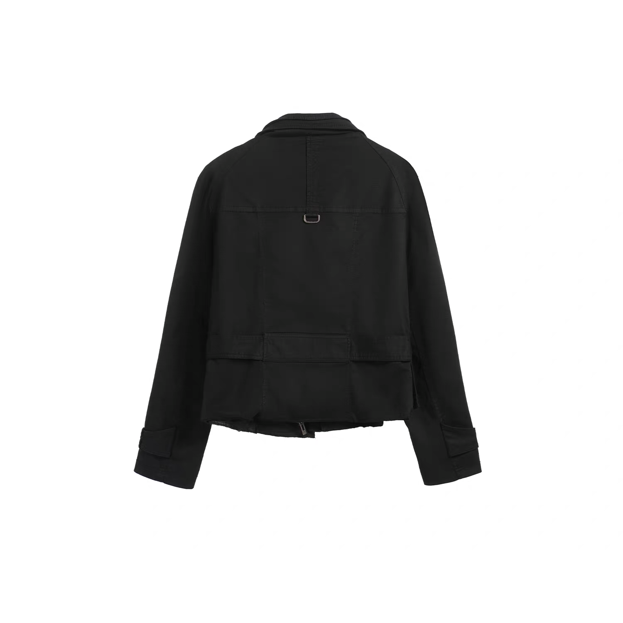 NOTHINGNESS WORLD Metal-Embellished Slim Jacket-Jacket-M-Free Shipping Leatheretro
