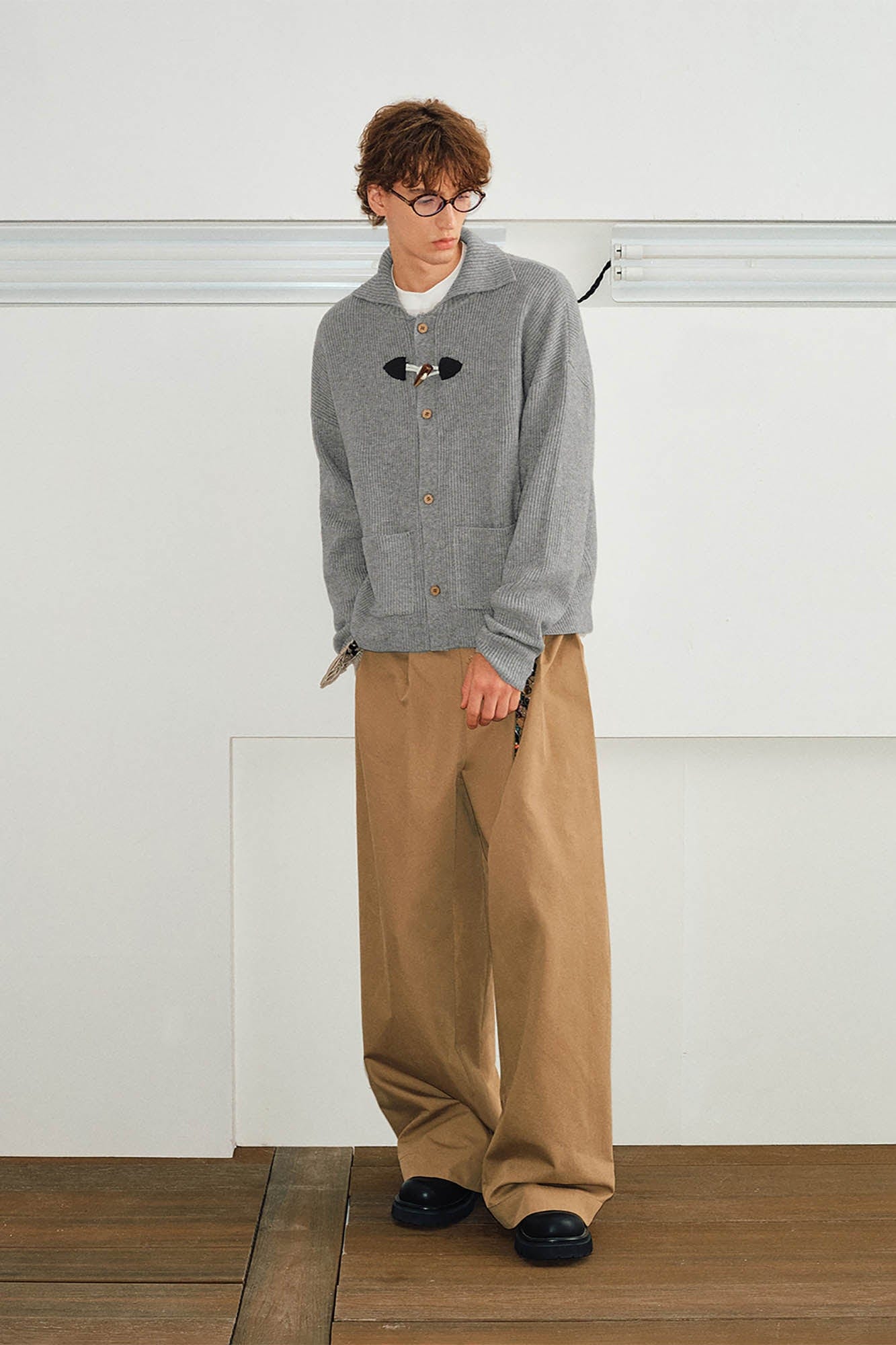 KREATE Toggle Button Knit Cardigan-Jacket-S-Free Shipping Leatheretro