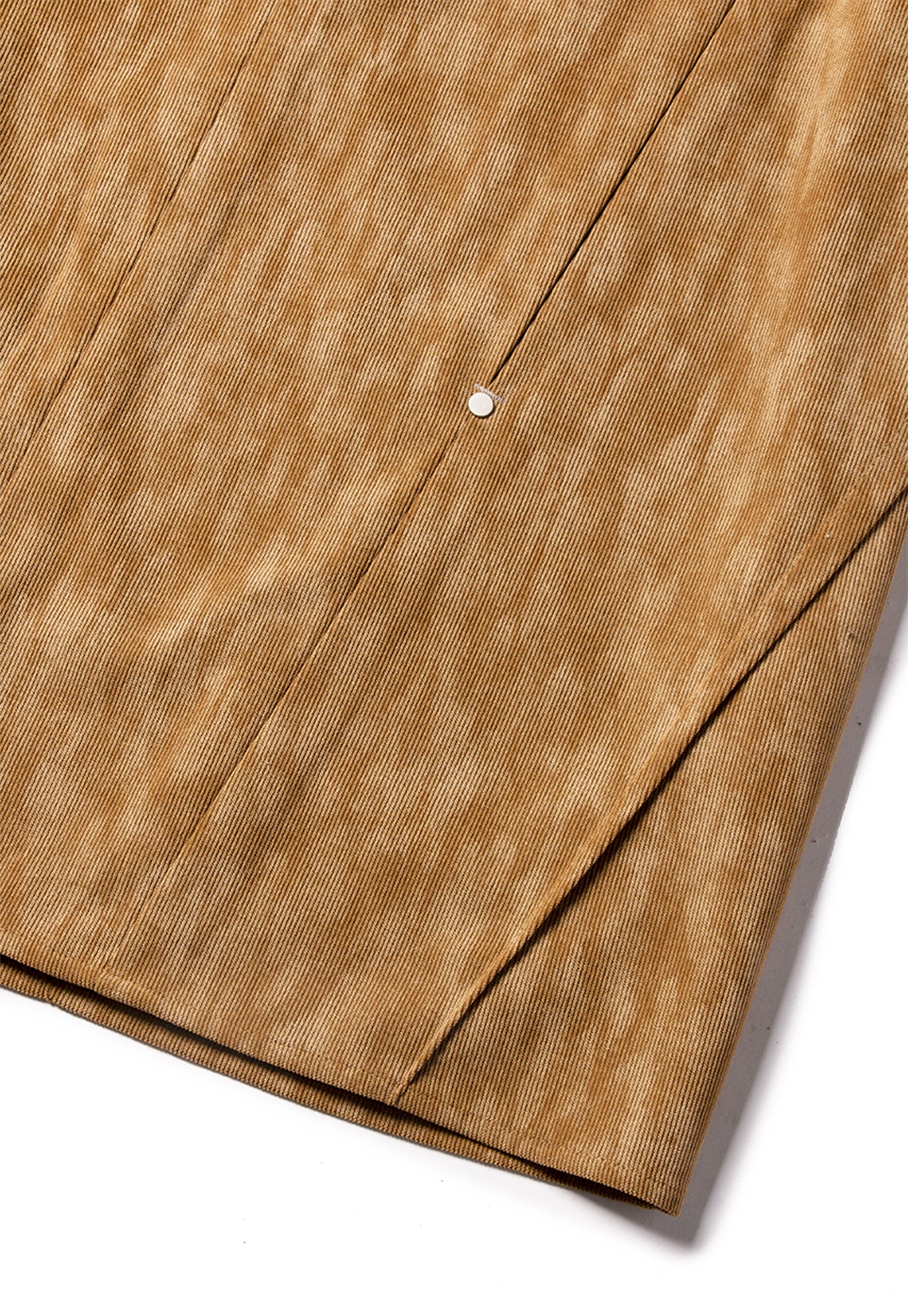 RELABEL The Pupa Deconstructed Pleated Rivet Shirt-Shirt-XS-Free Shipping Leatheretro