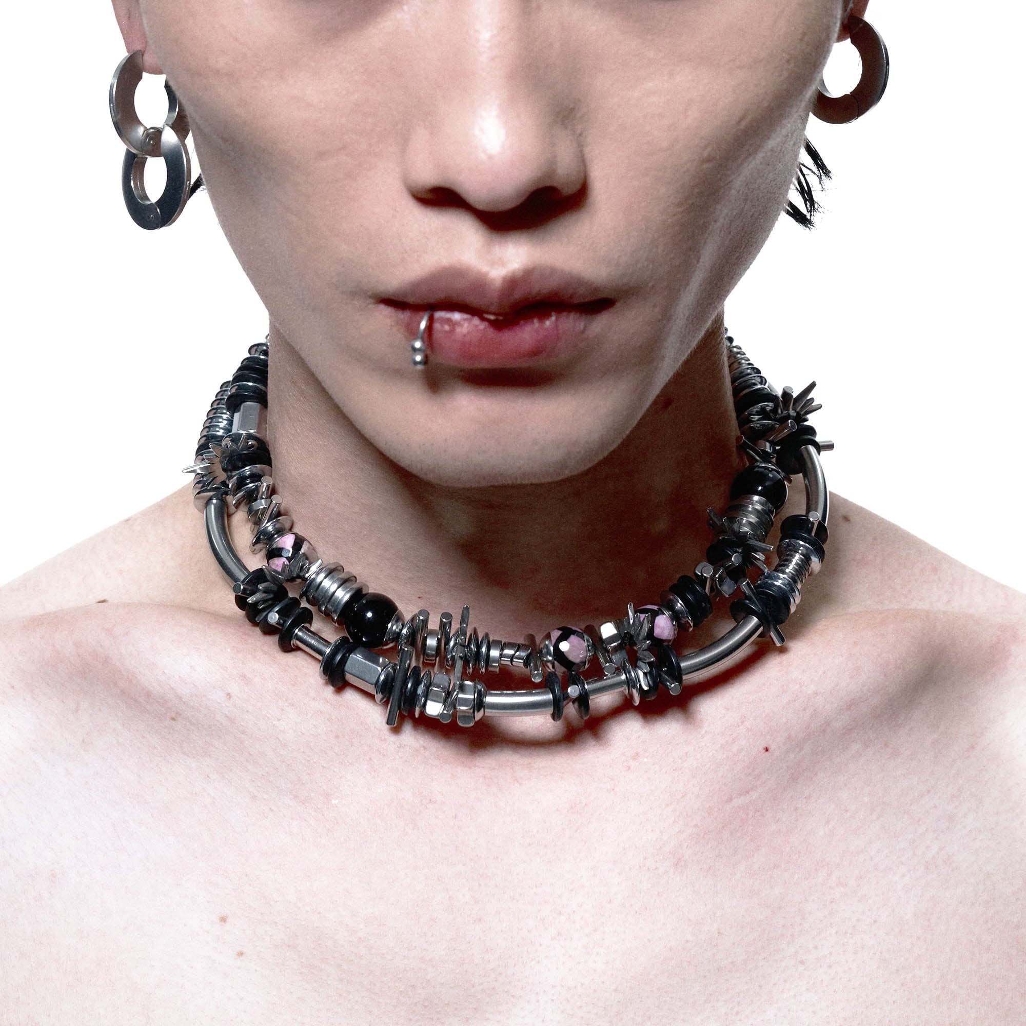 ILLUSORY Annihilation Coil Necklace-Necklace-Regular ( 15 INCHES - 17.7 INCHES )-Free Shipping Leatheretro