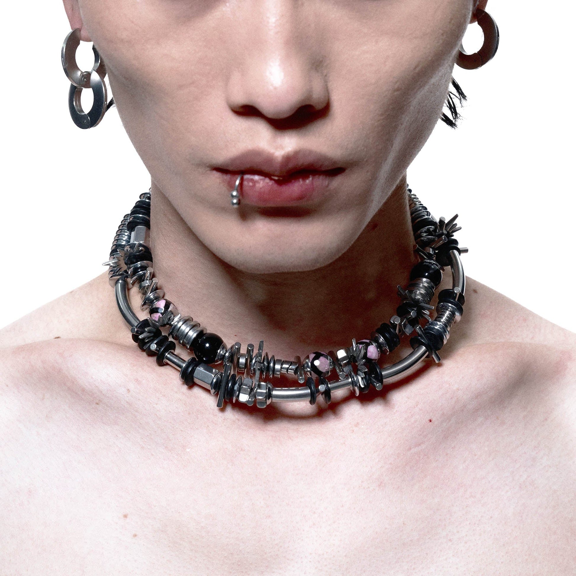 ILLUSORY Annihilation Coil Necklace-Necklace-Regular ( 15 INCHES - 17.7 INCHES )-Free Shipping Leatheretro