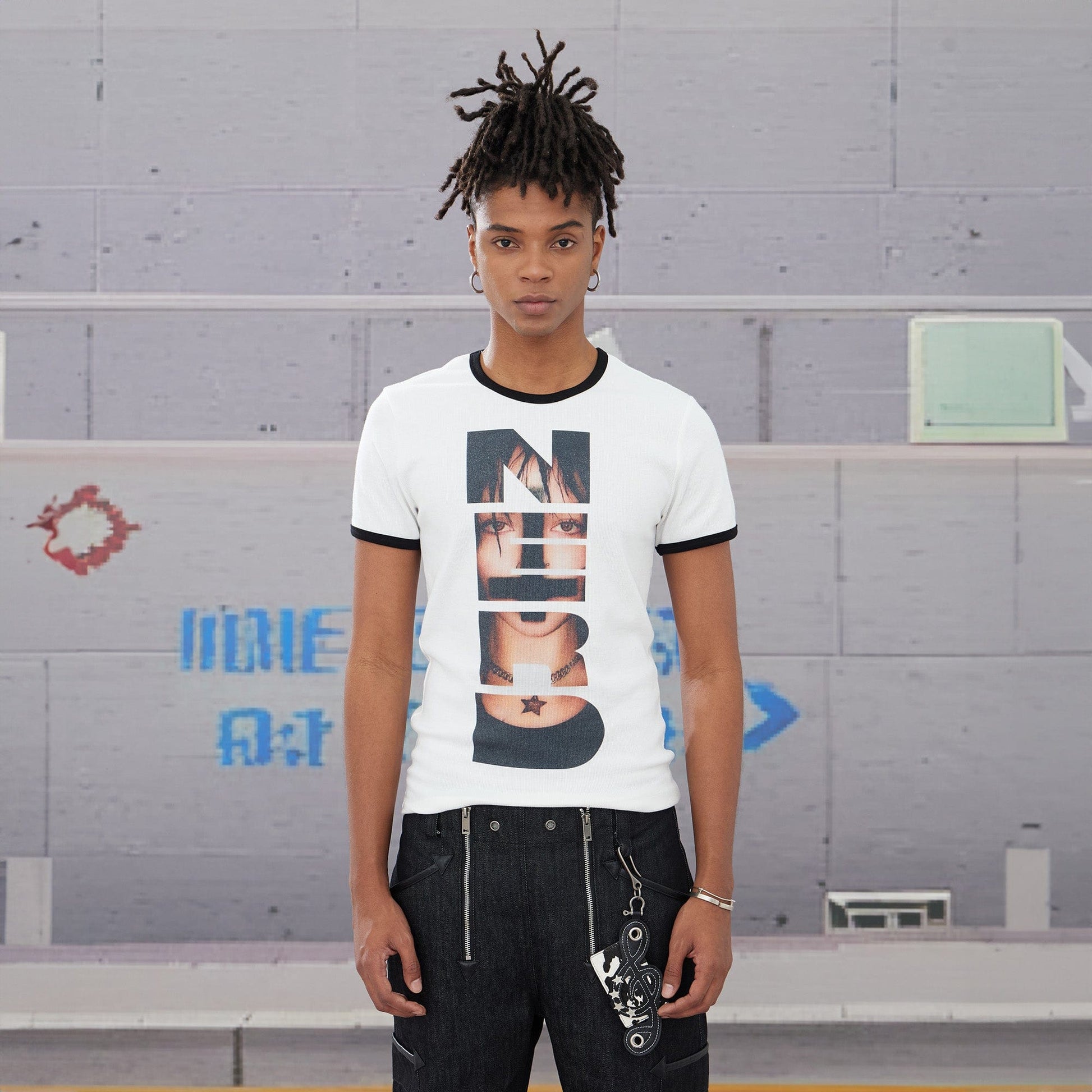 DND4DES Portrait Nerd Graphics Trim T-Shirt-T Shirt-S-Free Shipping Leatheretro