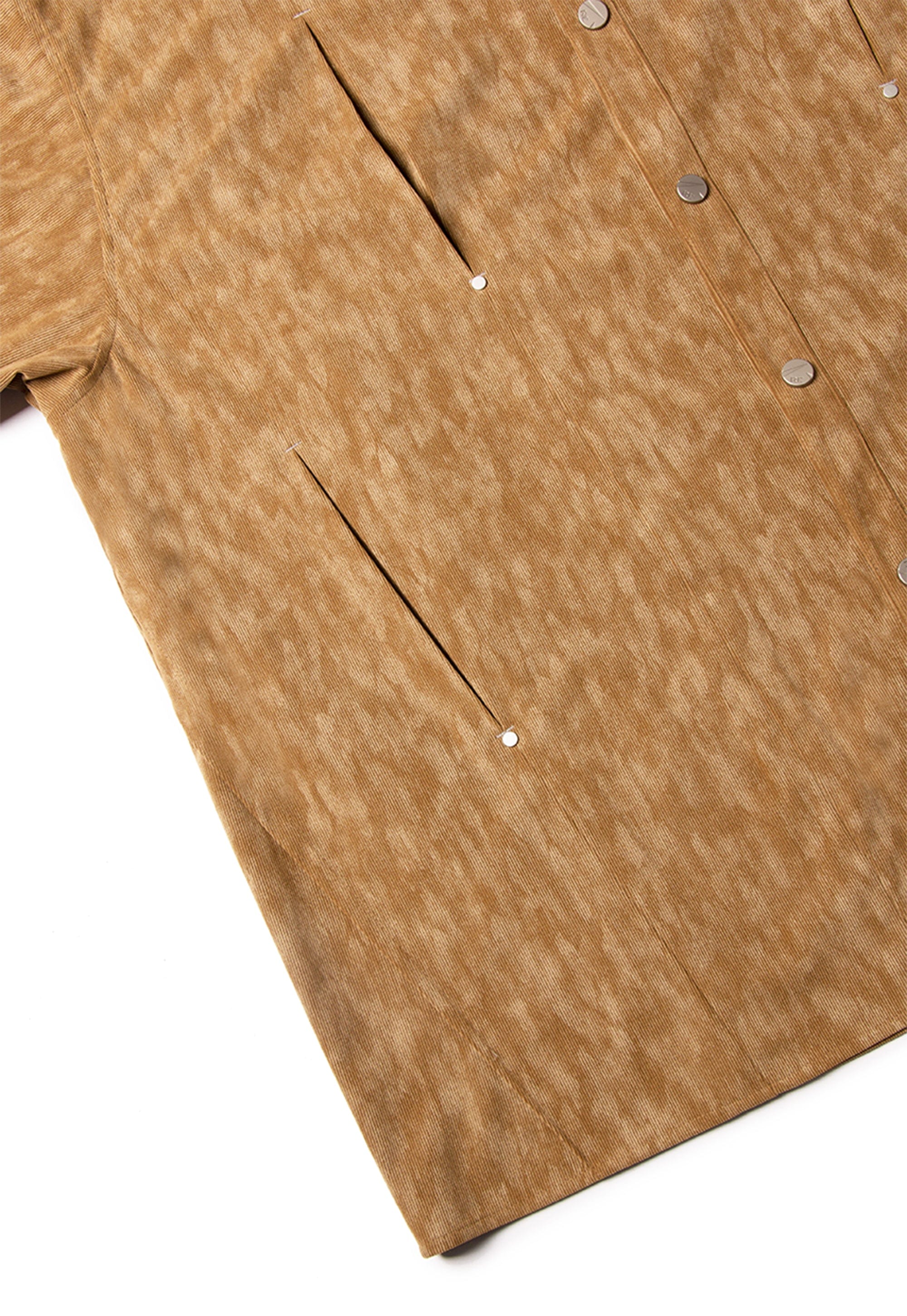 RELABEL The Pupa Deconstructed Pleated Rivet Shirt-Shirt-XS-Free Shipping Leatheretro