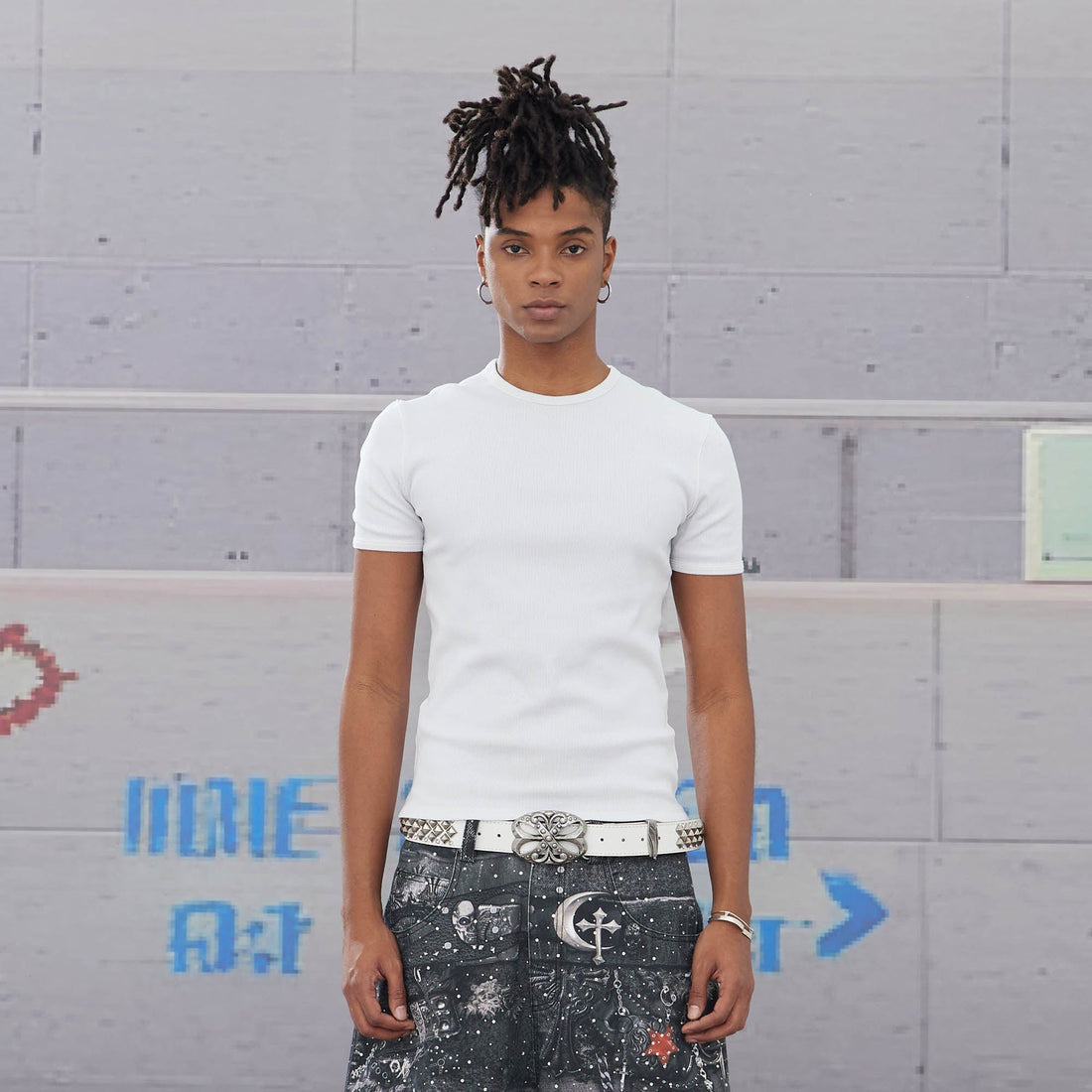 DND4DES Essential Ribbed Slim-Fit T-Shirt-T Shirt-S-Black-Free Shipping Leatheretro