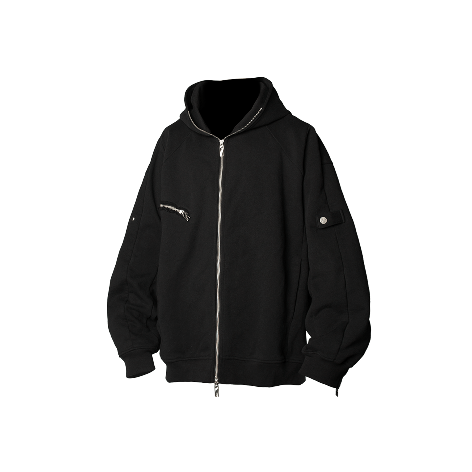 RELABEL The Track Multi-Zip Jacket-Jacket-S-Free Shipping Leatheretro