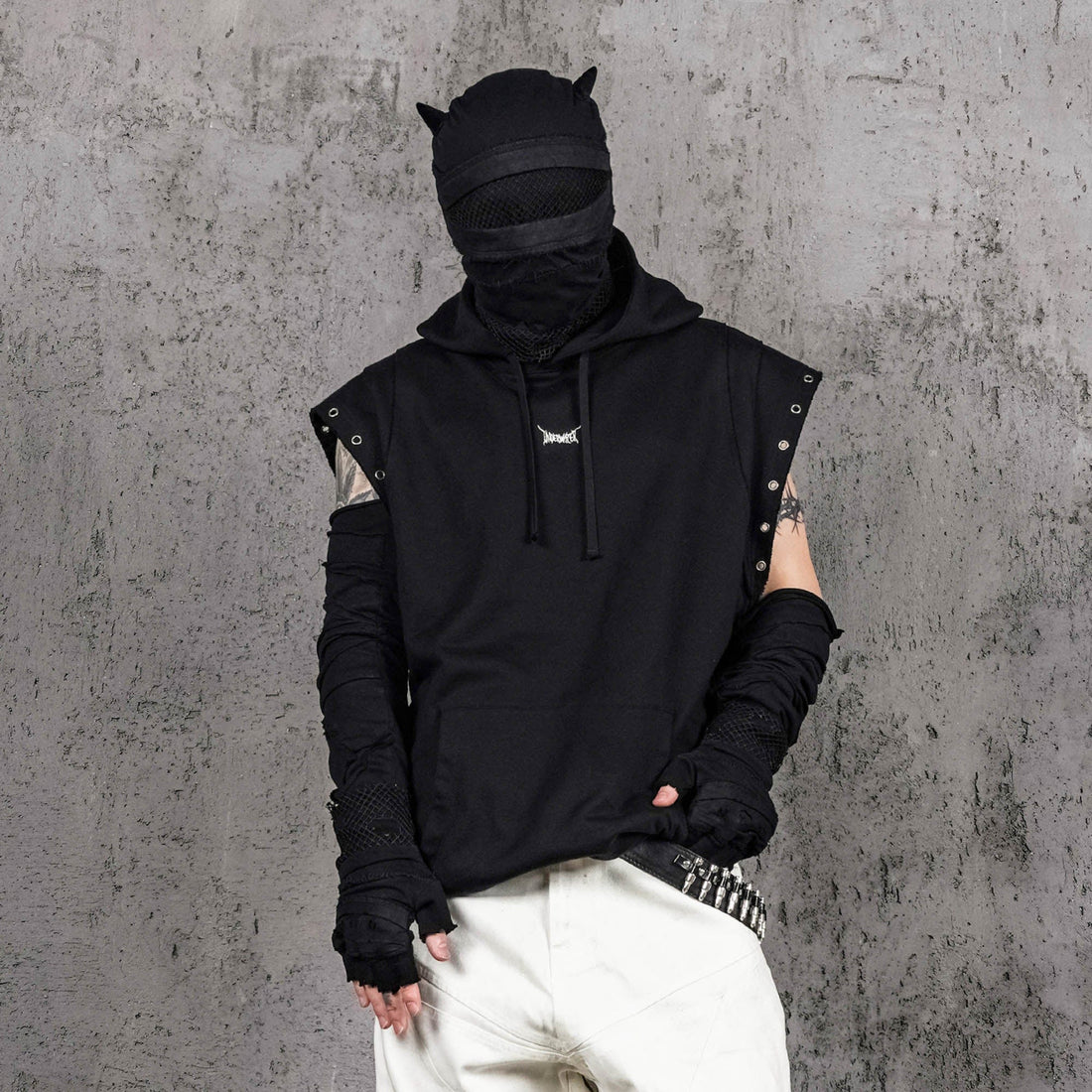 UNDERWATER Inferno Edge Rivet Vest-Vest-S-Free Shipping Leatheretro