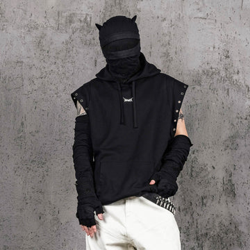 UNDERWATER Inferno Edge Rivet Vest-Vest-S-Free Shipping Leatheretro